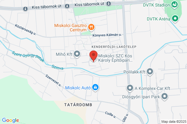 Gábor Dénes Főiskla Miskolci Közp.