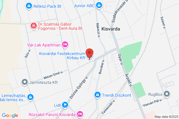 Kisvárdai Festékcentrum