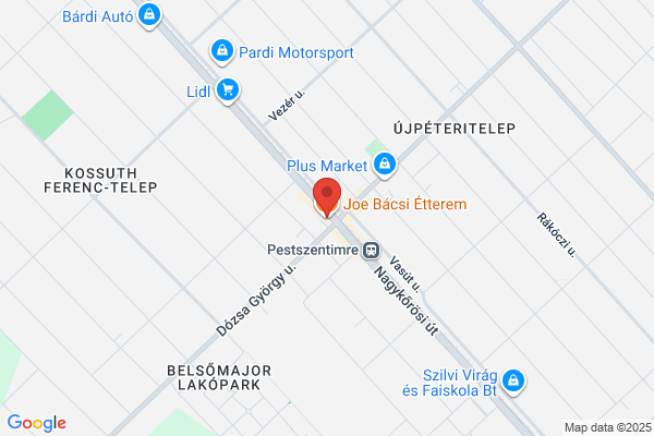 Joe Bácsi Étterem Pizzéria