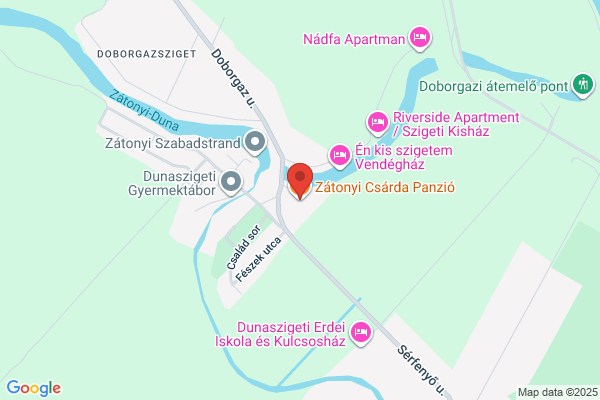 Zátonyi Csárda, Panzió