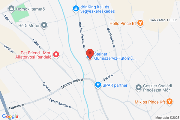 Steiner Gumiszerviz-Futómű beállítás