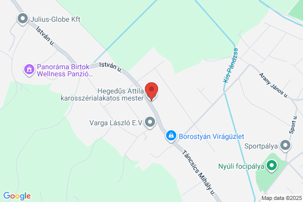 Hegedűs Attila karosszérialakatos