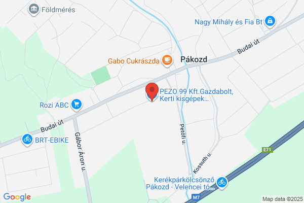 PEZO 99 Kft. Gazdabolt, Kerti kisgépek, Vízszerelési-Villanyszerelési anyagok