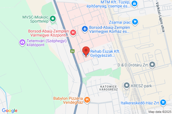 Rehab Észak Kft. Gyógyászati segédeszköz bolt Miskolc