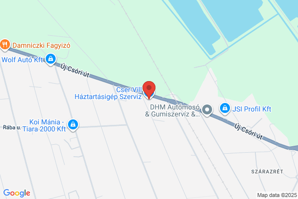 Cser-Vill Háztartásigép Szerviz