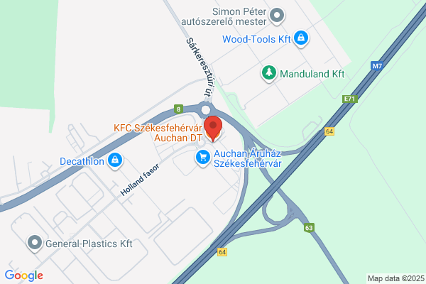 KFC Székesfehérvár Auchan DT