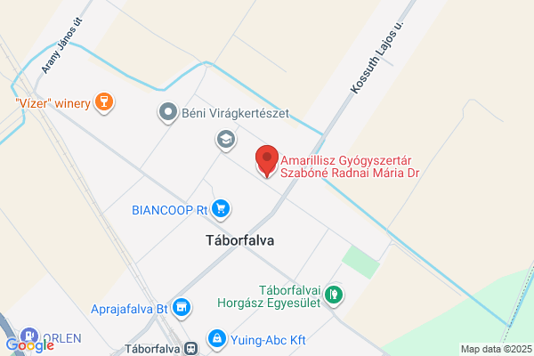 Amarillisz Gyógyszertár