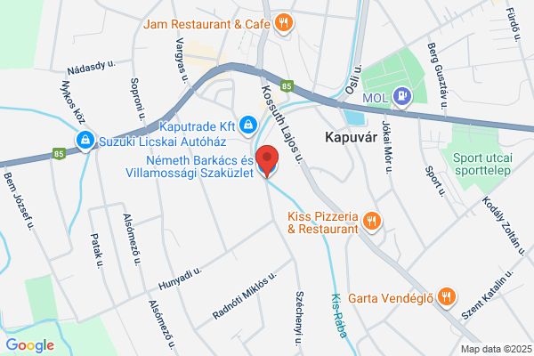 Németh Barkács és Villamossági Szaküzlet