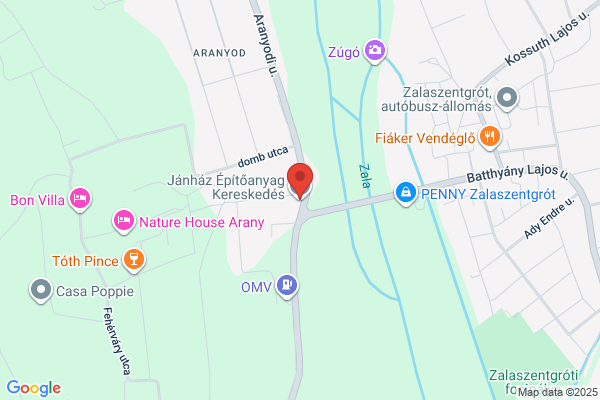 Jánház Építőanyag Kereskedés